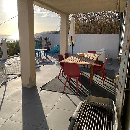 Superbe Terrasse Avec Vue Panoramique Sur La Mer Marseilles Exterior foto
